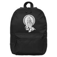 Tattoo Praying Hands 16 in Basic Backpack