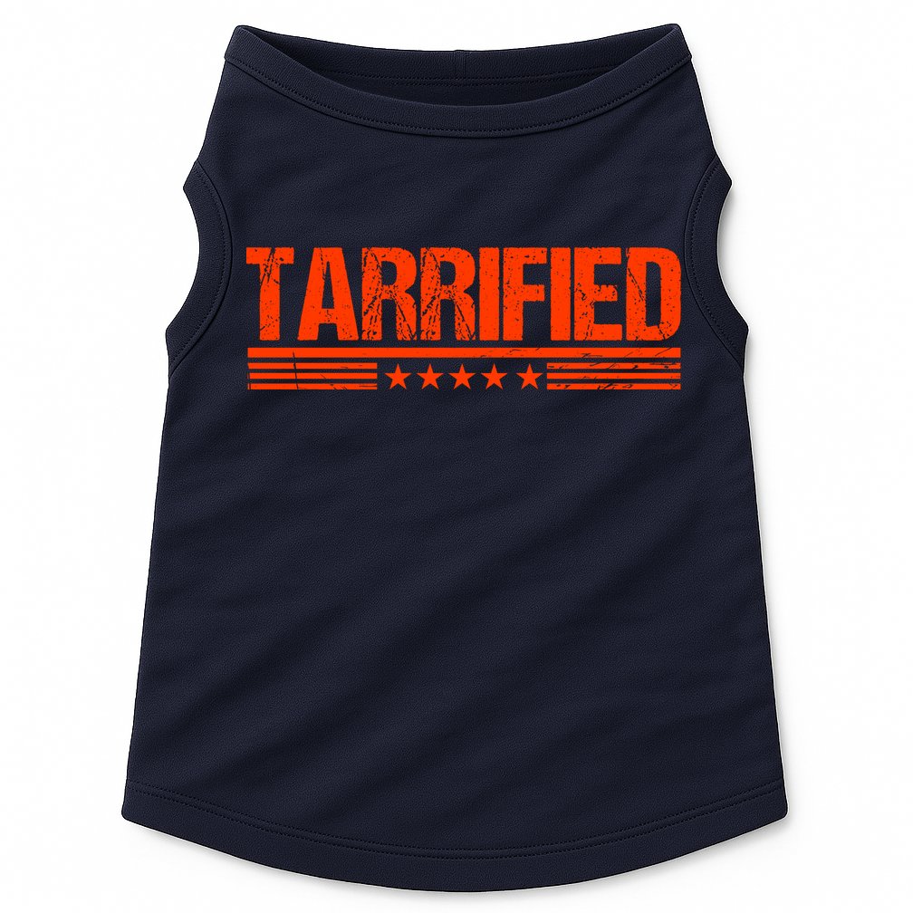 Tarrified Political Humor Doggie Tank