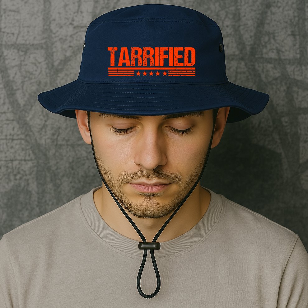 Tarrified Political Humor Bucket Hat