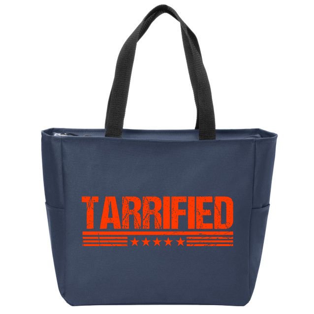 Tarrified Political Humor Zip Tote Bag