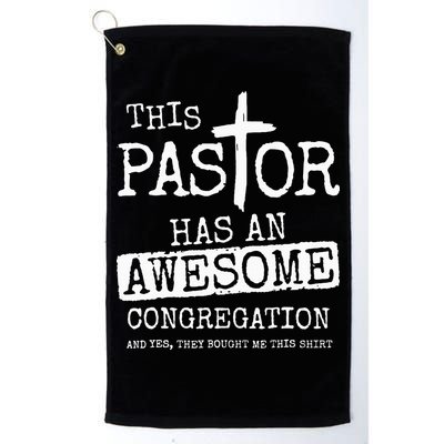 This Pastor Has An Awesome Congregation Jesus Golf Towel
