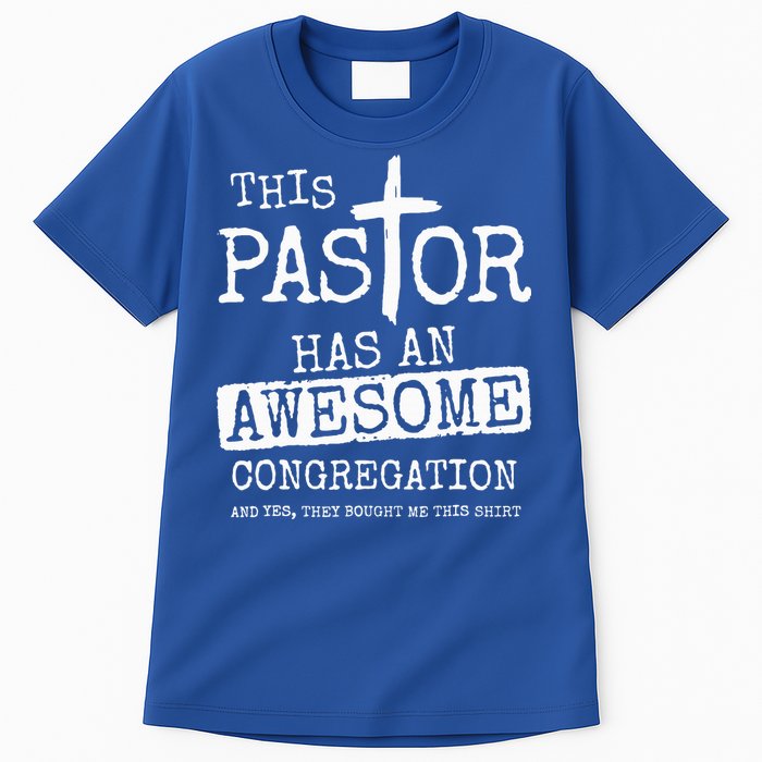 This Pastor Has An Awesome Congregation Jesus Tall T-Shirt