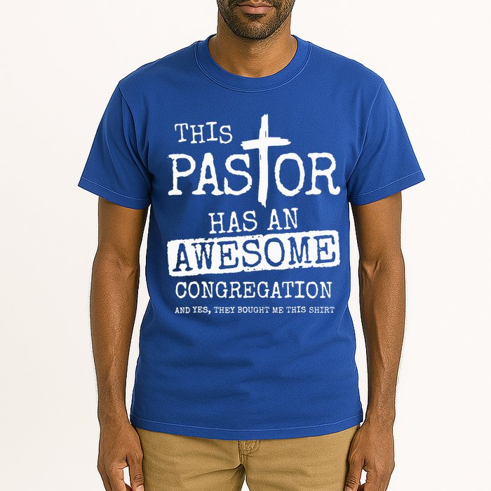 This Pastor Has An Awesome Congregation Jesus Tall T-Shirt