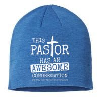 This Pastor Has An Awesome Congregation Jesus Sustainable Beanie