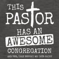 This Pastor Has An Awesome Congregation Jesus Vector Backpack