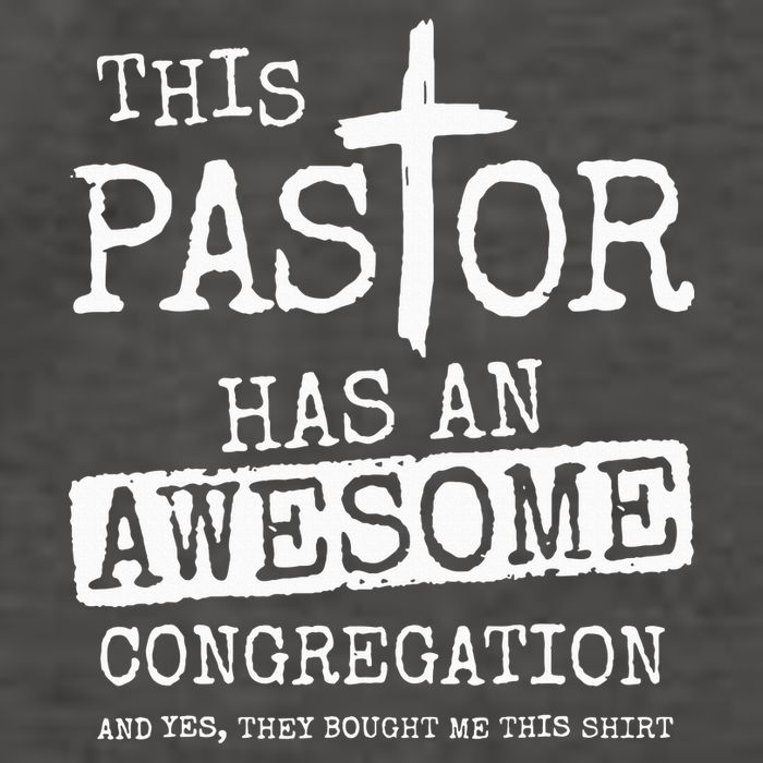 This Pastor Has An Awesome Congregation Jesus Vector Backpack