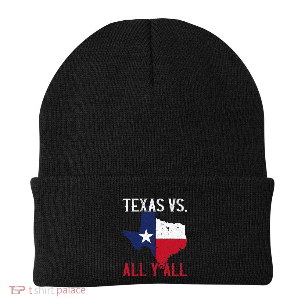 Texas Pride Home State Texas Vs. All YAll Beanie