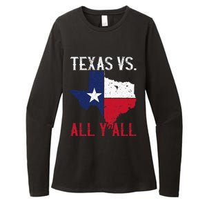 Texas Pride Home State Texas Vs. All YAll Womens CVC Long Sleeve Shirt