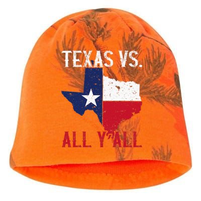 Texas Pride Home State Texas Vs. All YAll Kati - Camo Knit Beanie