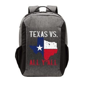 Texas Pride Home State Texas Vs. All YAll Vector Backpack