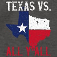Texas Pride Home State Texas Vs. All YAll Vector Backpack