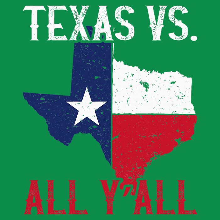 Texas Pride Home State Texas Vs. All YAll Long Sleeve Shirt