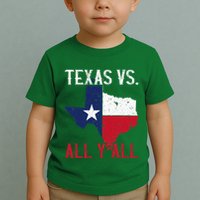 Texas Pride Home State Texas Vs. All YAll Toddler T-Shirt