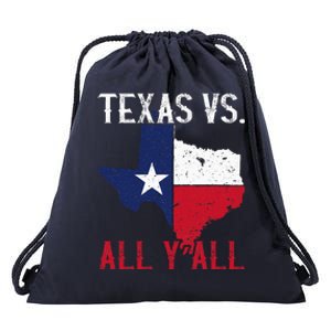 Texas Pride Home State Texas Vs. All YAll Drawstring Bag