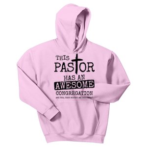 This Pastor Has An Awesome Congregation Kids Hoodie