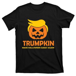 Trumpkin Pumpkin Halloween Donald Trump Make Halloween Great Again T-Shirt