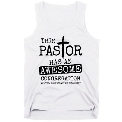 This Pastor Has An Awesome Congregation Tank Top