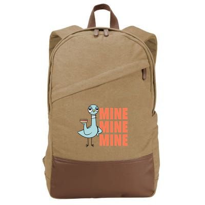 The Pigeon Hot Dogs Cotton Canvas Backpack