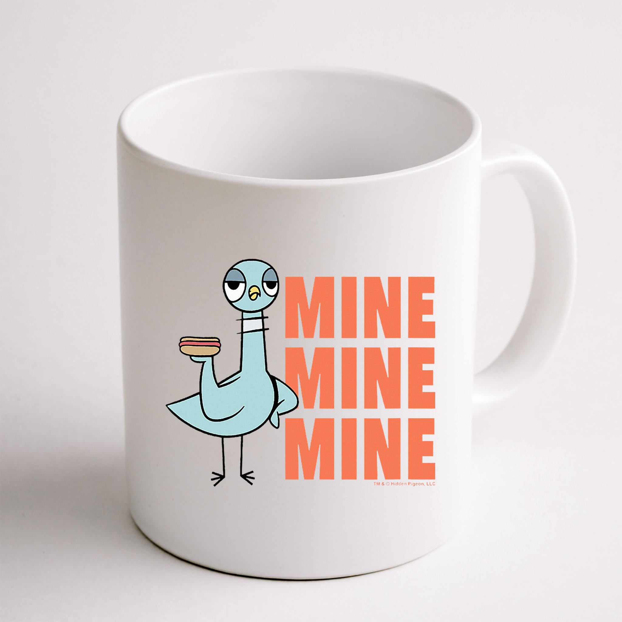 The Pigeon Hot Dogs Mug
