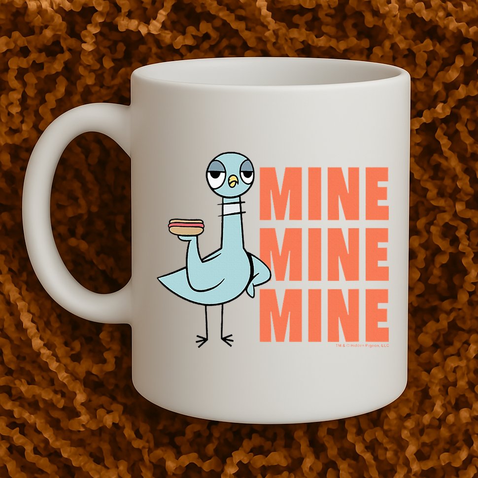 The Pigeon Hot Dogs Mug