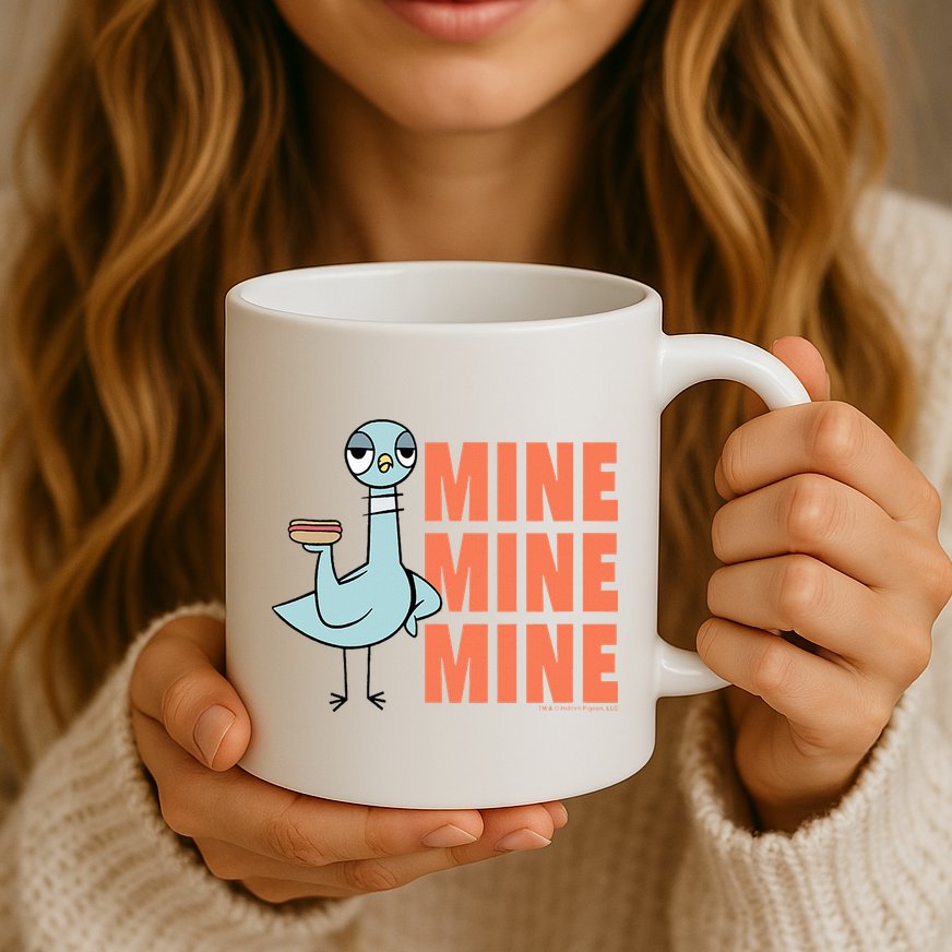 The Pigeon Hot Dogs Mug