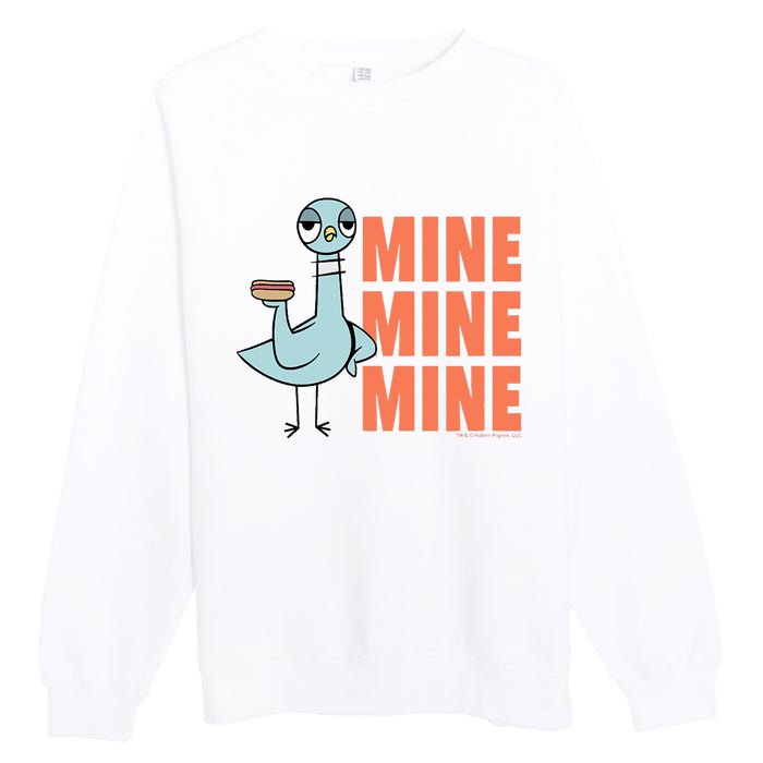 The Pigeon Hot Dogs Premium Crewneck Sweatshirt