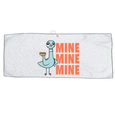 The Pigeon Hot Dogs Large Microfiber Waffle Golf Towel