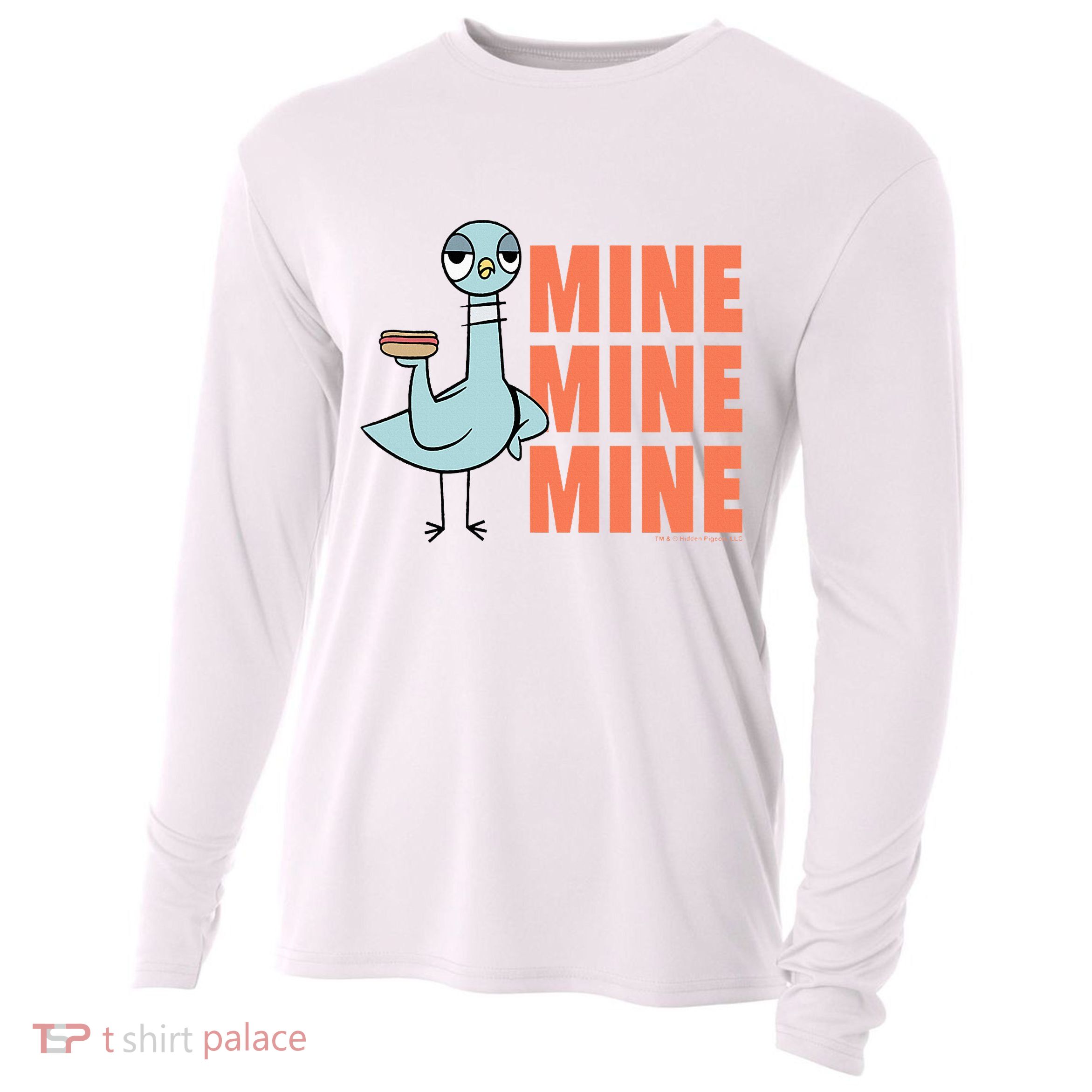 The Pigeon Hot Dogs Cooling Performance Long Sleeve Crew
