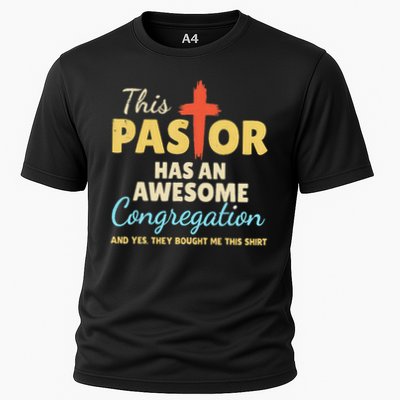 This Pastor Has An Awesome Congregation Preacher Performance Shirt