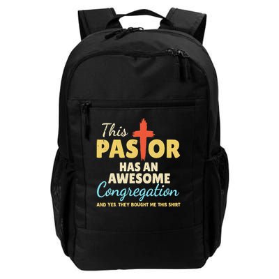 This Pastor Has An Awesome Congregation Preacher Backpack