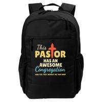 This Pastor Has An Awesome Congregation Preacher Backpack