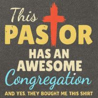 This Pastor Has An Awesome Congregation Preacher Cotton Canvas Backpack
