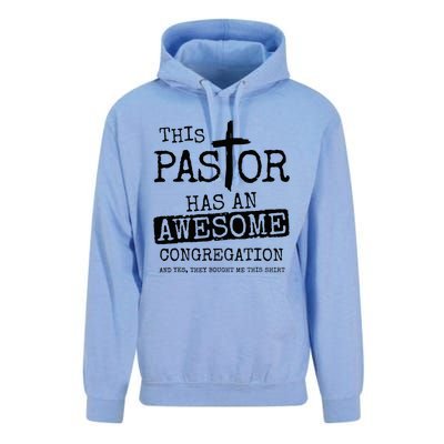 This Pastor Has An Awesome Congregation Unisex Surf Hoodie