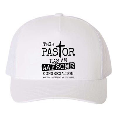 This Pastor Has An Awesome Congregation Yupoong Adult 5-Panel Trucker Hat