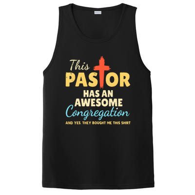 This Pastor Has An Awesome Congregation Preacher PosiCharge Competitor Tank