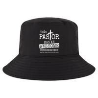 This Pastor Has An Awesome Congregation Jesus Cool Comfort Performance Bucket Hat