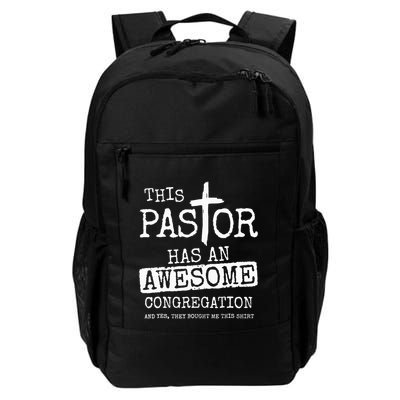 This Pastor Has An Awesome Congregation Jesus Backpack
