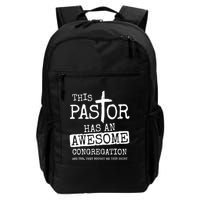 This Pastor Has An Awesome Congregation Jesus Backpack