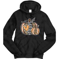 Thankful Pumpkin Happy Thanksgiving Day 2024 Tie Dye Hoodie