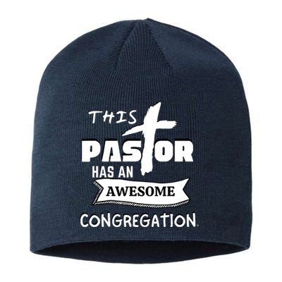 THIS PASTOR HAS AN AWESOME CONGREGATION Pastor Gift Sustainable Beanie