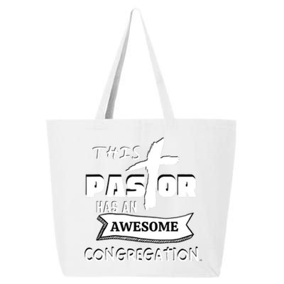 THIS PASTOR HAS AN AWESOME CONGREGATION Pastor Gift 25L Jumbo Tote