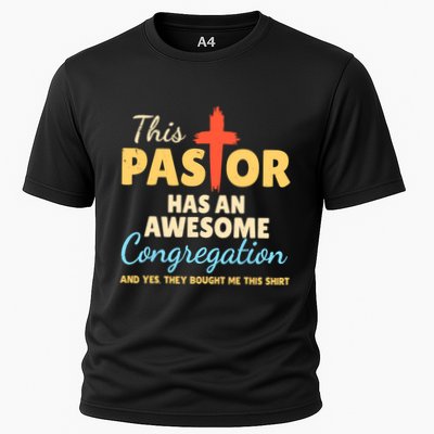 This Pastor Has An Awesome Congregation Preacher Performance Shirt