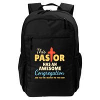 This Pastor Has An Awesome Congregation Preacher Backpack