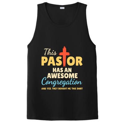 This Pastor Has An Awesome Congregation Preacher PosiCharge Competitor Tank