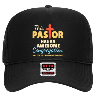 This Pastor Has An Awesome Congregation Preacher Trucker Hat