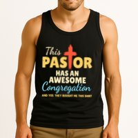 This Pastor Has An Awesome Congregation Preacher Tank Top
