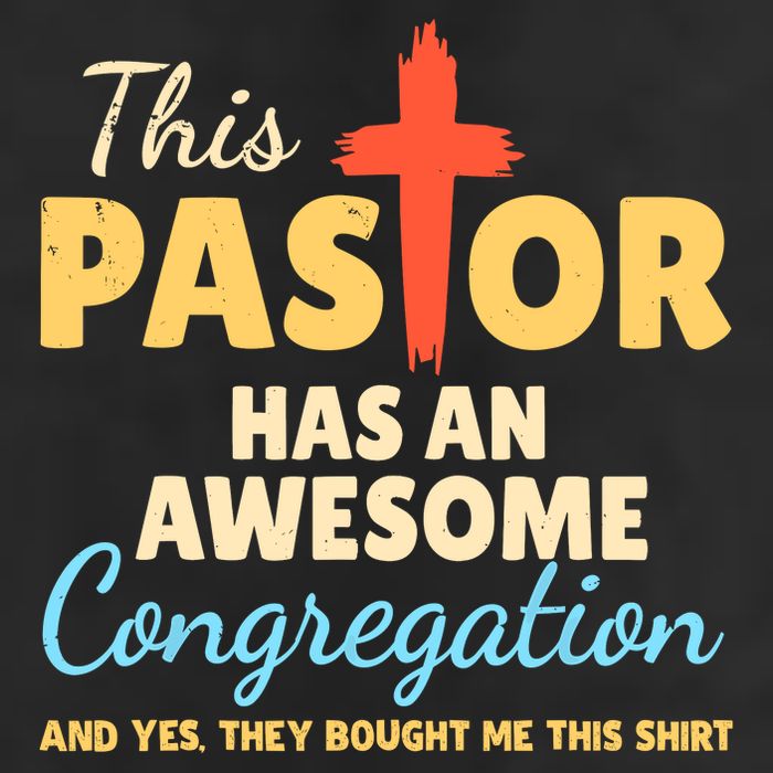 This Pastor Has An Awesome Congregation Preacher Golf Towel