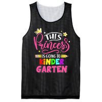  This Princess Is Going To Kindergarten Back To School Mesh Reversible Basketball Jersey Tank