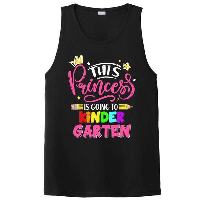  This Princess Is Going To Kindergarten Back To School PosiCharge Competitor Tank