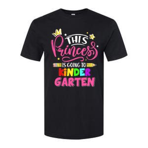  This Princess Is Going To Kindergarten Back To School Softstyle CVC T-Shirt